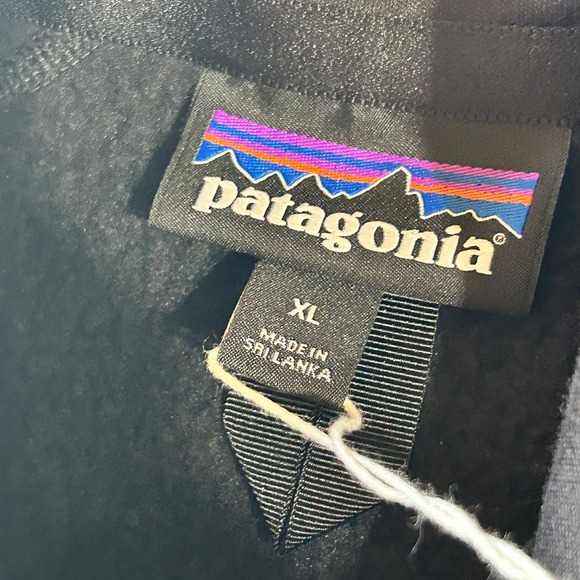 Patagonia Better Sweater Vest Women's Large Black NWT Logo Embroidery Vista - Picture 5 of 10